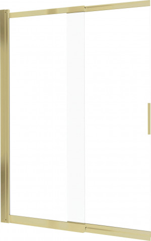 PRIZMA – Paravan de baie 100x140 cm KTJ_R73R Finisaj: Auriu periat - Img 1