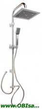 Set de dus: suport de dus, dispersor mobil 1 functie, dispersor fix 1 functie, furtun, crom