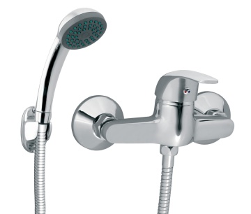 VASTO Baterie perete duș cu accesorii crom BVA77