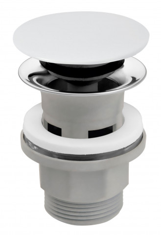 Ventil click-clack cu dop ceramic alb D1 1/4” - S288PPC - Ferro - Img 1