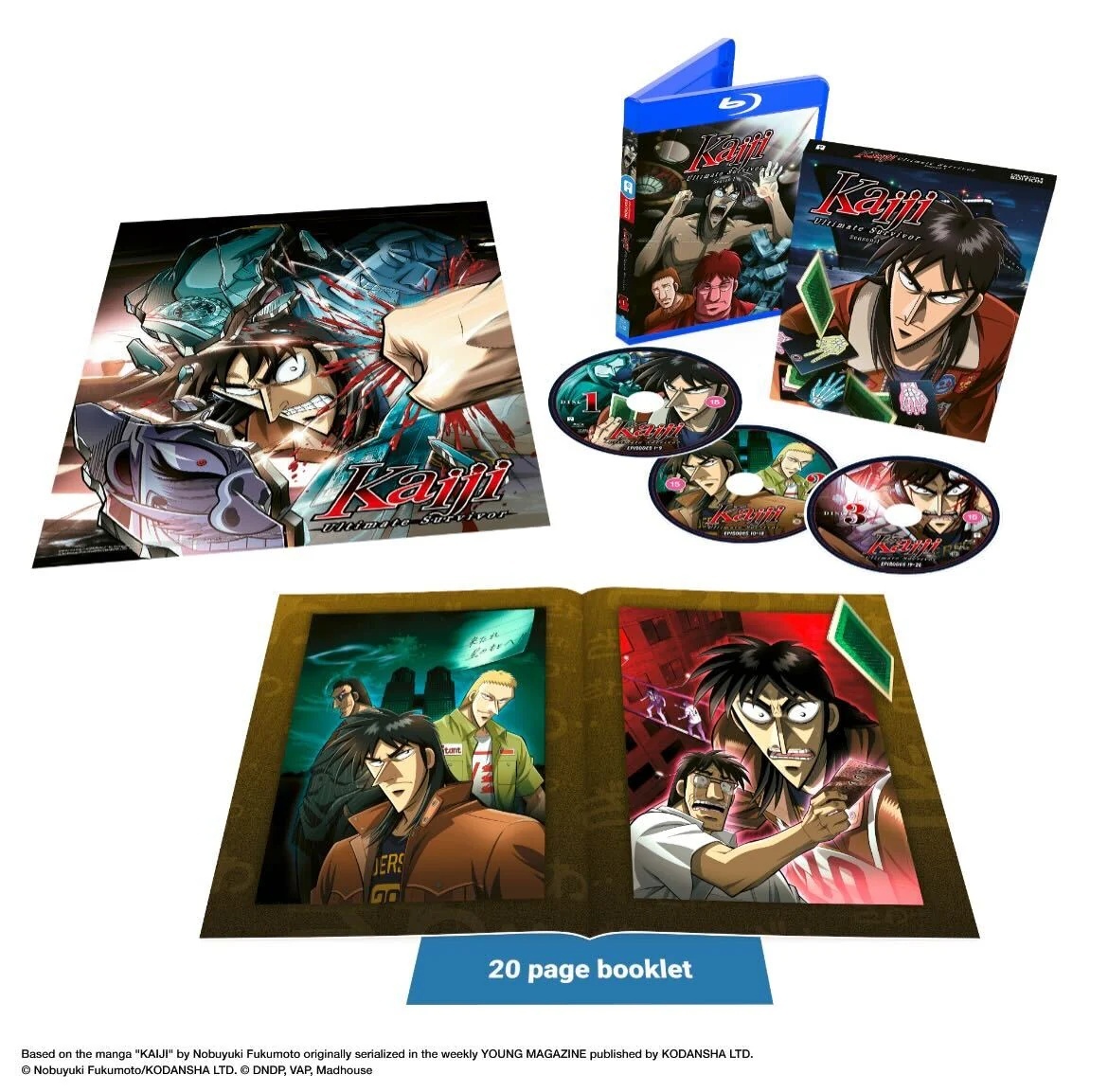 Kaiji: Ultimate Survivor Collector's Edition Complete Season 1