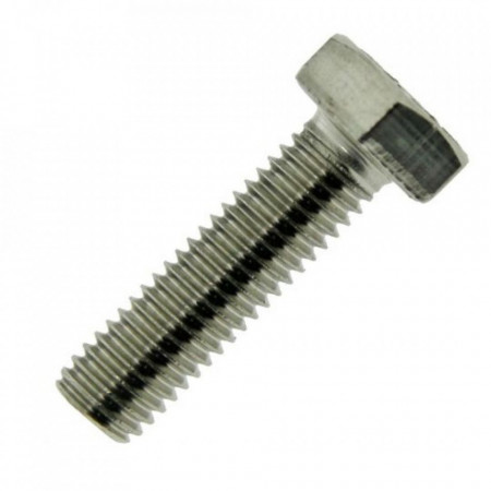 Surub cap hex complet filetat INOX A2, DIN933, A2, M10x40 - Cutie 25 buc