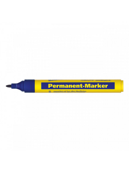 Marker 1.5 - 3.0 mm permanent ALBASTRU varf rotund - 1 buc