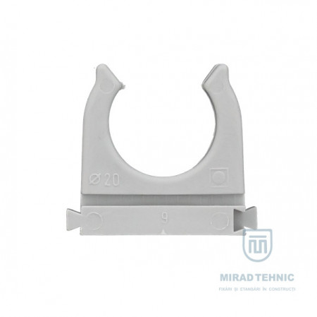 Clema E-CLIP D.20 pt. fix. tevi cutie 100 bc