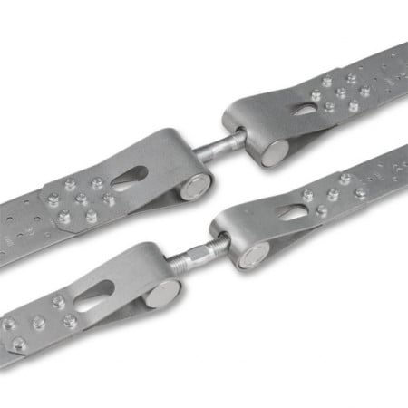 NT40 Întinzător banda, complet cu șuruburi 40x15-120x2,0 mm