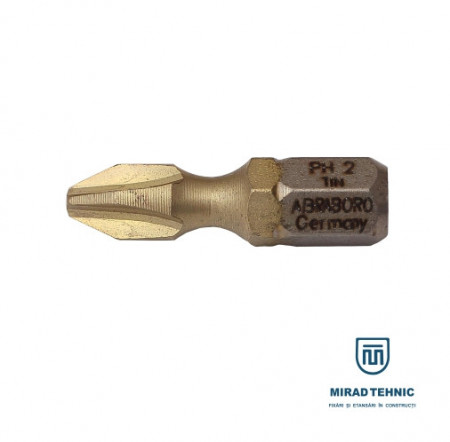 Biti PH2 TIN x 25 mm - Set 10 bc
