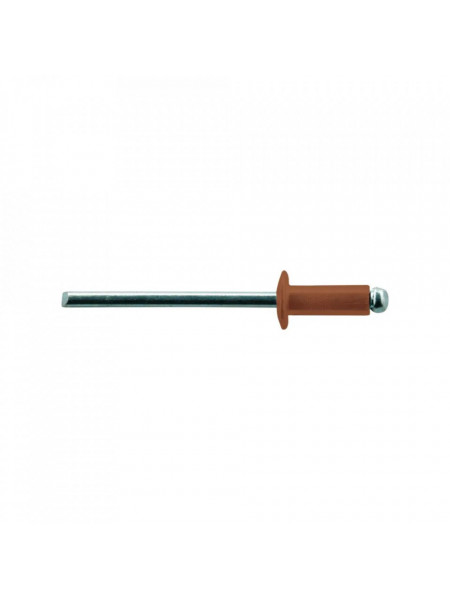 Nit Pop, Ø 4,0 x 10, RAL 8004 DIN 7337, Form A, Aluminum/St,