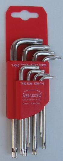 Set imbus TORX 59CrMoV4 Type L 8 buc