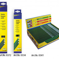 Creion zidar Bleispitz 240mm, mina grafit 10H. verde - set 12 buc - Img 1