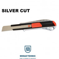 Cutter metalic SILVER CUT 18 mm + 2 lame rezerva