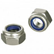 Piulita cu autoblocare, DIN985, INOX A2, M8 - Cutie 25 buc