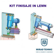 TJEP F-18/40 Aparat pneumatic pentru cuie 1,2 mm, fixare ascunsa rame ferestre - Img 2