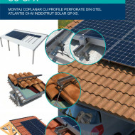 1 Kit INDEXTRUT KC-GPX2 pentru instalarea a 2 panouri solare pe tabla, tigla ceramica, panou sandwish - Img 6