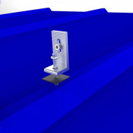 Clema SLR tip L cu etansare EPDM 85 x 40 mm echipata - Img 2