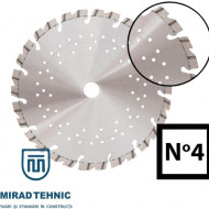 Disc diamantat PREMIUM nr. 4 Ø150 x 22,23 mm