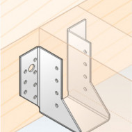 Papuc de grinda C deschis WB52 DECO 48x96x75x2,0 mm Negru - Img 2