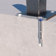 Ancora CH-PL 10X80 mm M8 INOX A2 Cap Zenc - Sarcini medii beton/zidarie ETA 07 - Img 2
