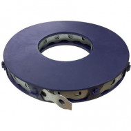 BANDA PERFORATA DE MONTAJ DIN OTEL INOXIDABIL 17 MM X 0,8 MM X 10 M (M6) in caseta plastic