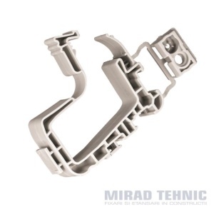 Suport MULTI cabluri din plastic G-CLIP, model 40 (gri)