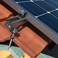 1 Kit INDEXTRUT KC-GPX4 pentru instalarea a 4 panouri solare pe tabla, tigla ceramica, panou sandwish - Img 4