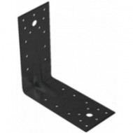 Coltar ramforsat KP5 DECO 140x140x65x2,5 mm Negru