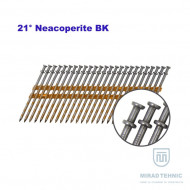 Cuie DUPLEX 3,3 x 85 mm BK LISE Cuie în bandă de plastic 21° FH Set 2000 buc
