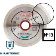 Disc diamantat continuu RIM nr. 13 d125 x 22.23 mm