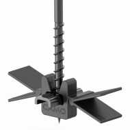 Clema cu surub inox pentru fixare ascunsa terase deck EDGEX DECK CLIPS Cutie 90 bc - Img 4