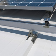 Clema reglabila STR pentru fixare pe cuta trapezoidala. Din otel inox A2 - Img 2