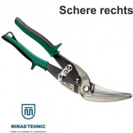 Foarfecă universală Longstyle-Profi - pe dreapta 280 mm
