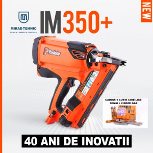IM350 Ø 2,8 x 75 MM Set 2200 Cuie negre (inelate) + 2 Doze Gaz Ø 2,8 x 75 MM pentru Paslode IM350+ - Img 3