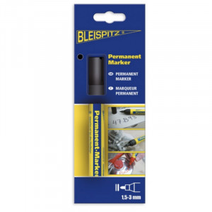Marker permanent 1.5 - 3.0 mm NEGRU varf rotund - 1 buc - Img 5