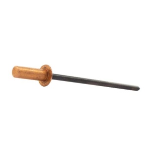 Cu Ø 3,2 x 8 mm Nit Cupru /Otel ETANȘ DIN 7337A Cutie 500 buc - Img 2