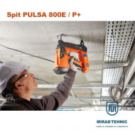 Pistol cuie Spit PULSA 27E - Aparat implantat cuie pentru electricieni - Img 2