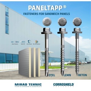 Surub panou RAL 7016 perf. max 5,5 mm OCMT M5.5/6.3-14 X L = 85 pana la 175 mm (Copy 1) - Img 5