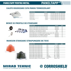 Surub panou RAL 9002 perf. max 5,5 mm OCMT M5.5/6.3-14 X L = 85 pana la 175 mm - Img 3
