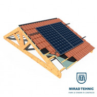 1 Kit INDEXTRUT KC-GPX2 pentru instalarea a 2 panouri solare pe tabla, tigla ceramica, panou sandwish - Img 1