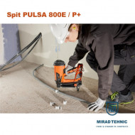 Pistol cuie Spit PULSA 27E - Aparat implantat cuie pentru electricieni - Img 3