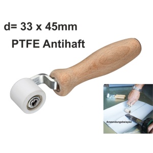 Rola presoare din PTFE neaderent d33 x 45 mm