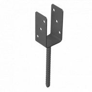 Suport stâlp clasic 121x120x4 mm (sarcină grea)