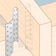 LK2 - Ancoră pană-căprior dreapta 32x170x2,0 mm - Img 2