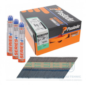 Paslode IM90Xi Lithium Pistol cu gaz pentru batut cuie in banda de hartie - Img 5