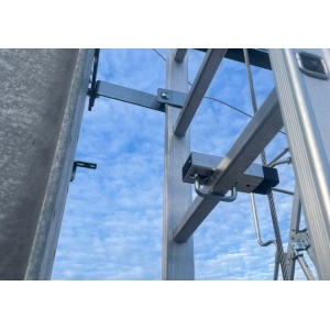 Sistem de linia vietii vertical pentru scara exterioara – Kit complet max 22ML - Img 5