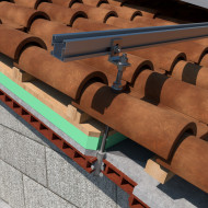 1 Kit INDEXTRUT KC-GPX2 pentru instalarea a 2 panouri solare pe tabla, tigla ceramica, panou sandwish - Img 3