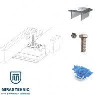 INDEXTRUT Piulita rapida TU-RX A2 pentru sina din inox A2 - Img 2