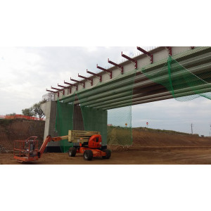 Plase de siguranta 6 x 10 m fara noduri System S conform EN 1263-1 (bordate cu coarda, fara corzi ancorare) ochi romb ( patrat ) - Img 4