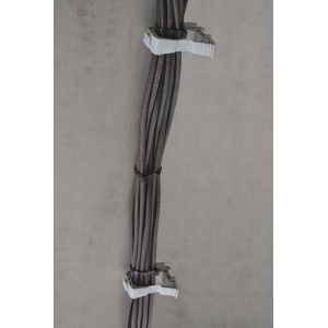 Suport MULTI cabluri din plastic G-CLIP, model 40 (gri) - Img 3