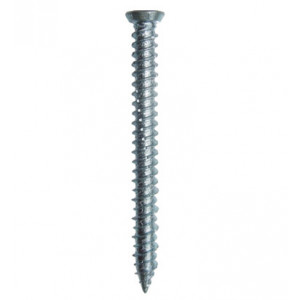 Surub montaj zincat alb, TX30, ф 7,5 x 212