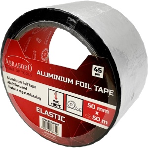 Banda adeziva din aluminiu 50mm x 50m 48 microni