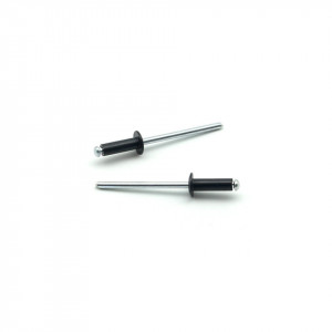 Nit Pop, Ø 4,0 x 10, RAL 7024 DIN 7337, Form A, Aluminum/St,